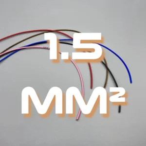 15 Raudonas laidas FLRY - 1.5 mm²