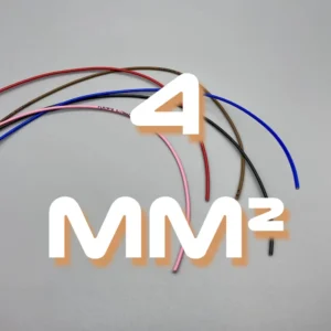 4 Raudonas laidas FLRY - 1.5 mm²